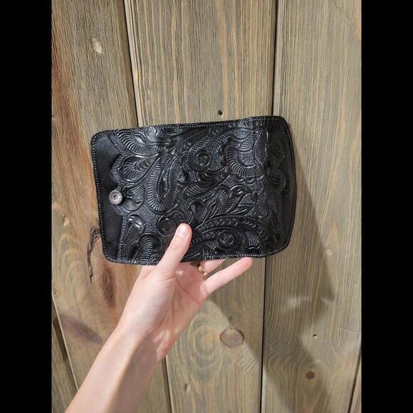 New handtooled leather wallet - Picture 3 of 3